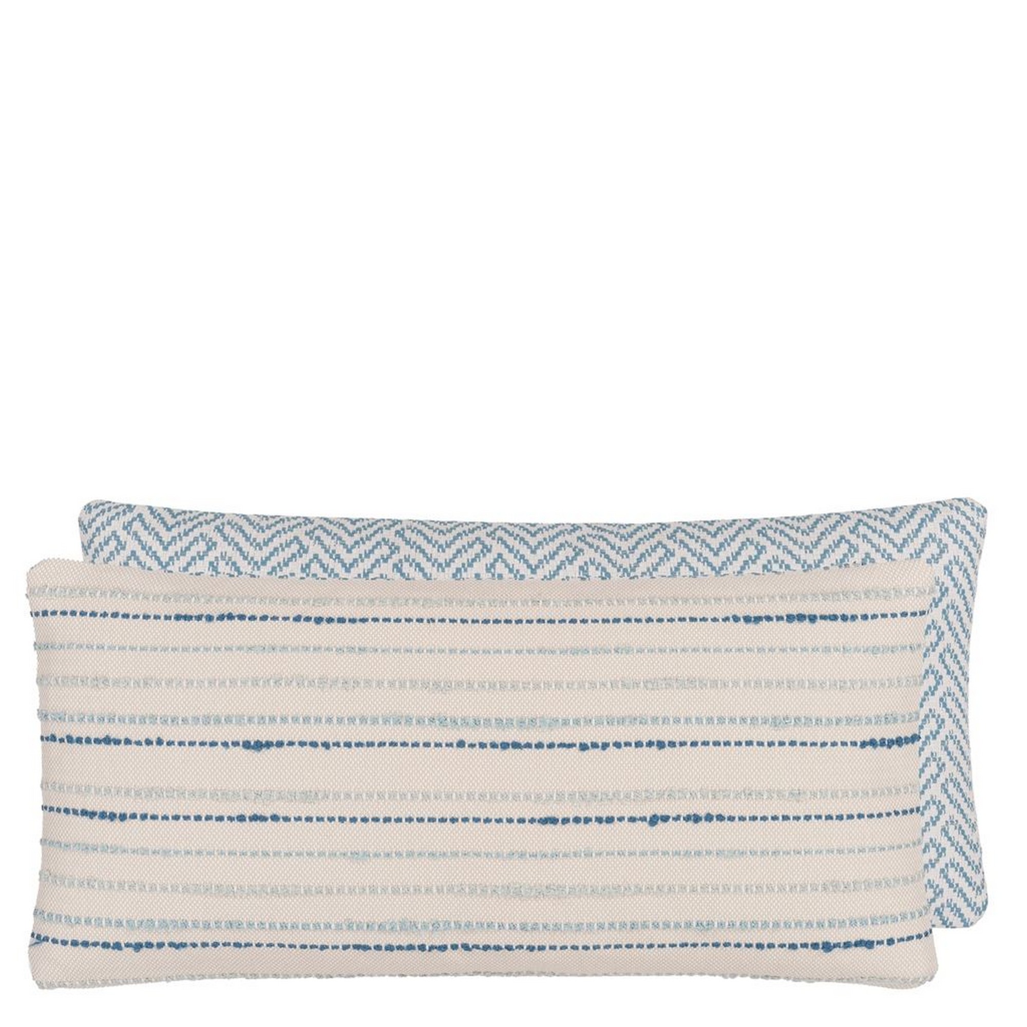 Saldes Indoor Outdoor Cushion By William Yeoward In Ocean Blue